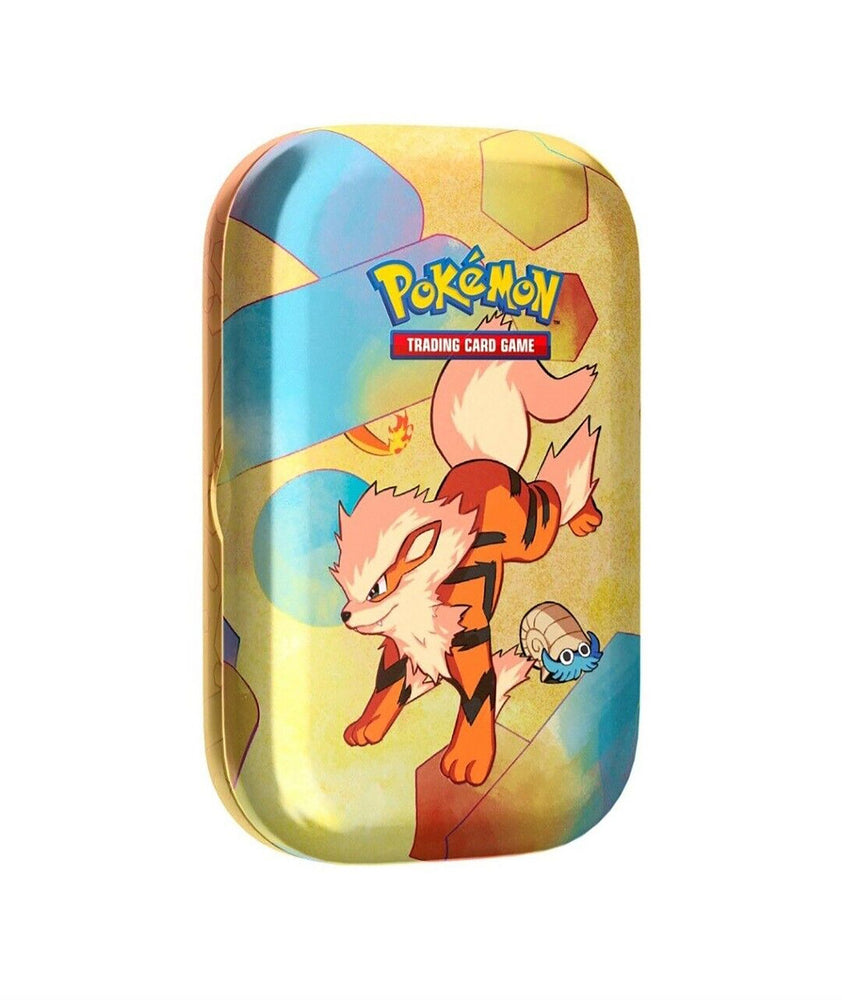 151 Mini Tin [Arcanine & Omanyte] [MEW - 000] (ONLINE ORDER ONLY)