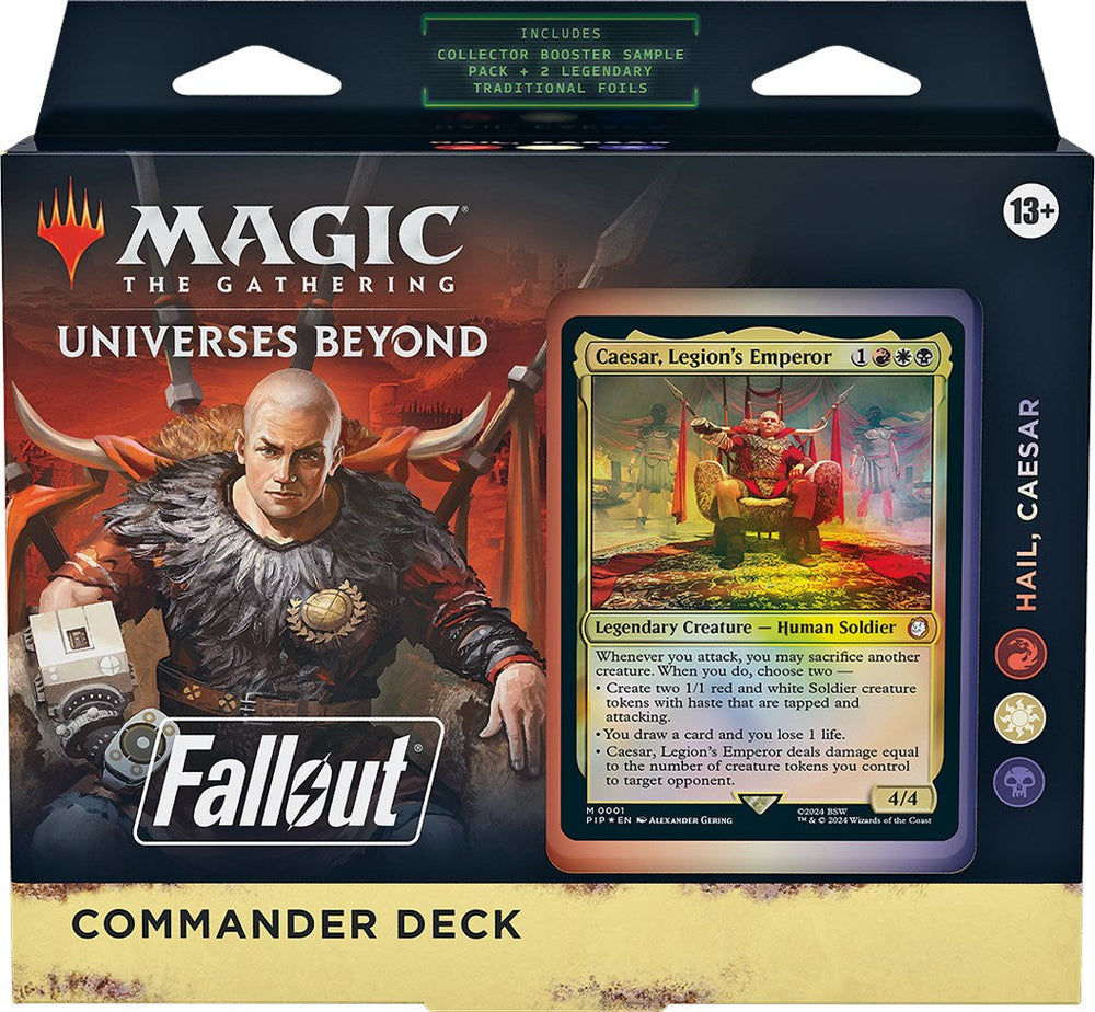 Fallout: Out of the Vault - Hail, Caesar Commander Deck (Online Order Only)