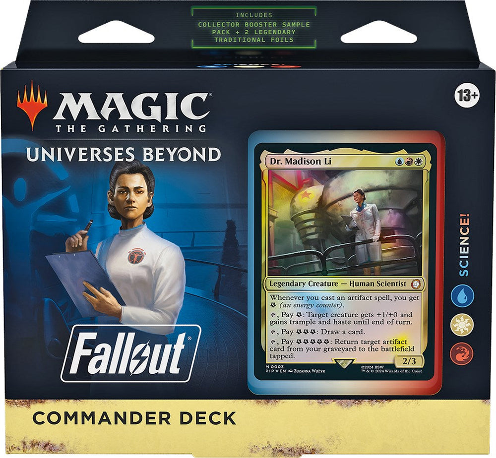 Universes Beyond: Fallout - Science! Commander Deck [PIP - N/A] (ONLINE ORDER ONLY)