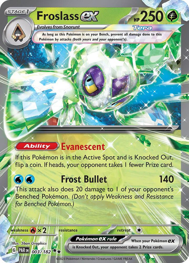 Froslass ex (003/182) [Scarlet & Violet: Paradox Rift] (Online Only)