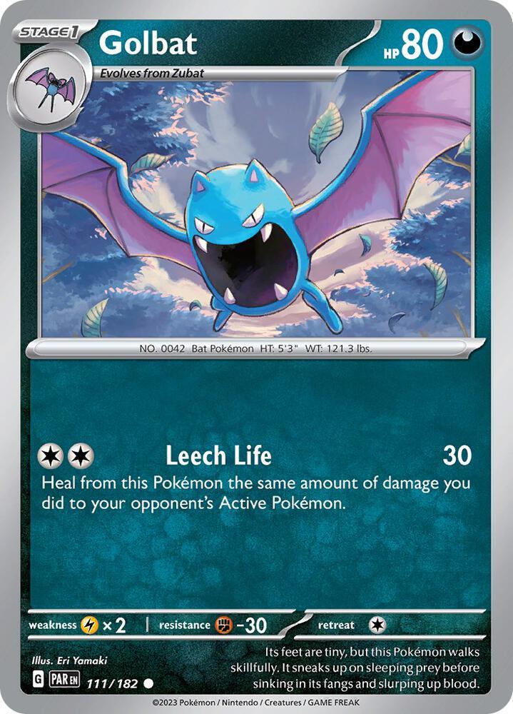 Golbat (111/182) [Scarlet & Violet: Paradox Rift] (Online Only)
