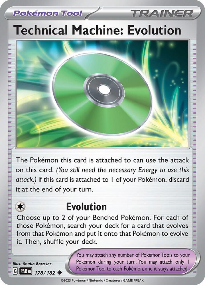 Technical Machine: Evolution (178/182) [Scarlet & Violet: Paradox Rift] (Online Only)