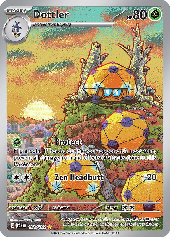 Dottler (184/182) [Scarlet & Violet: Paradox Rift] (Online Only)