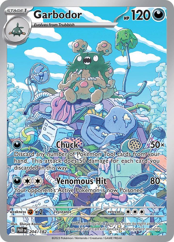 Garbodor (204/182) [Scarlet & Violet: Paradox Rift] (Online Only)