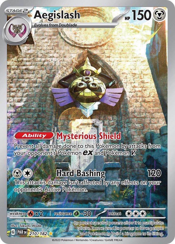 Aegislash (210/182) [Scarlet & Violet: Paradox Rift] (Online Only)