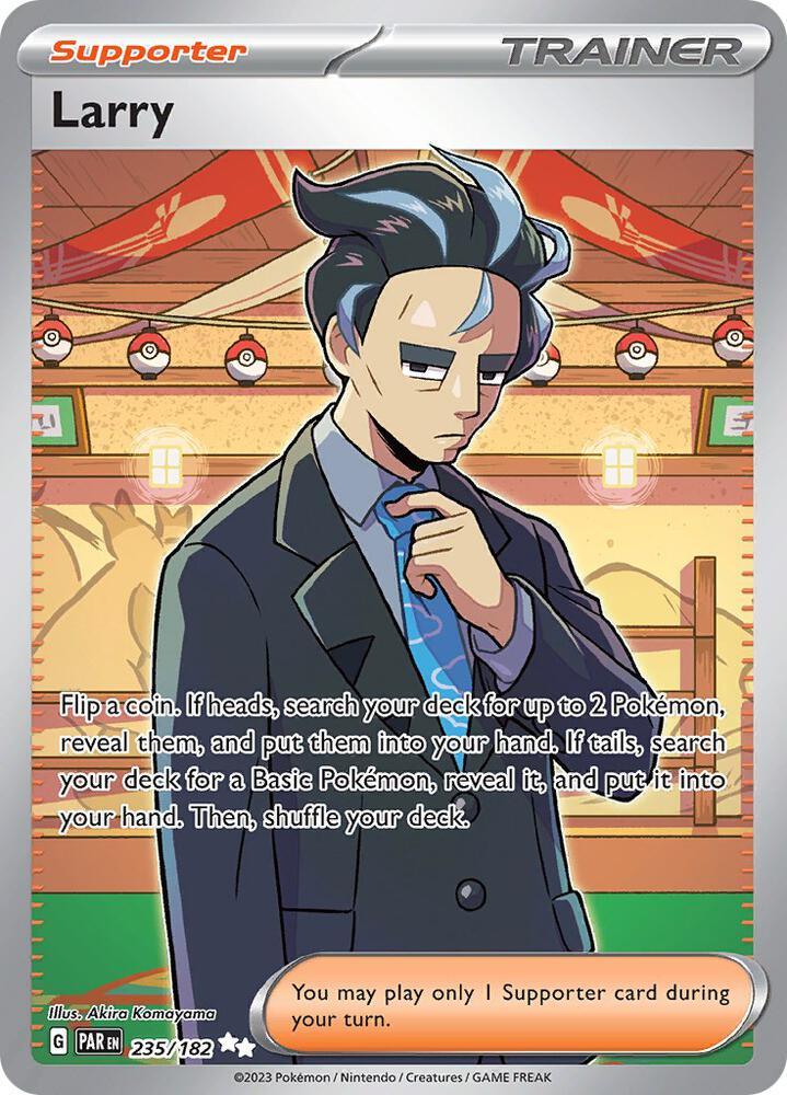 Larry (235/182) [Scarlet & Violet: Paradox Rift] (Online Only)