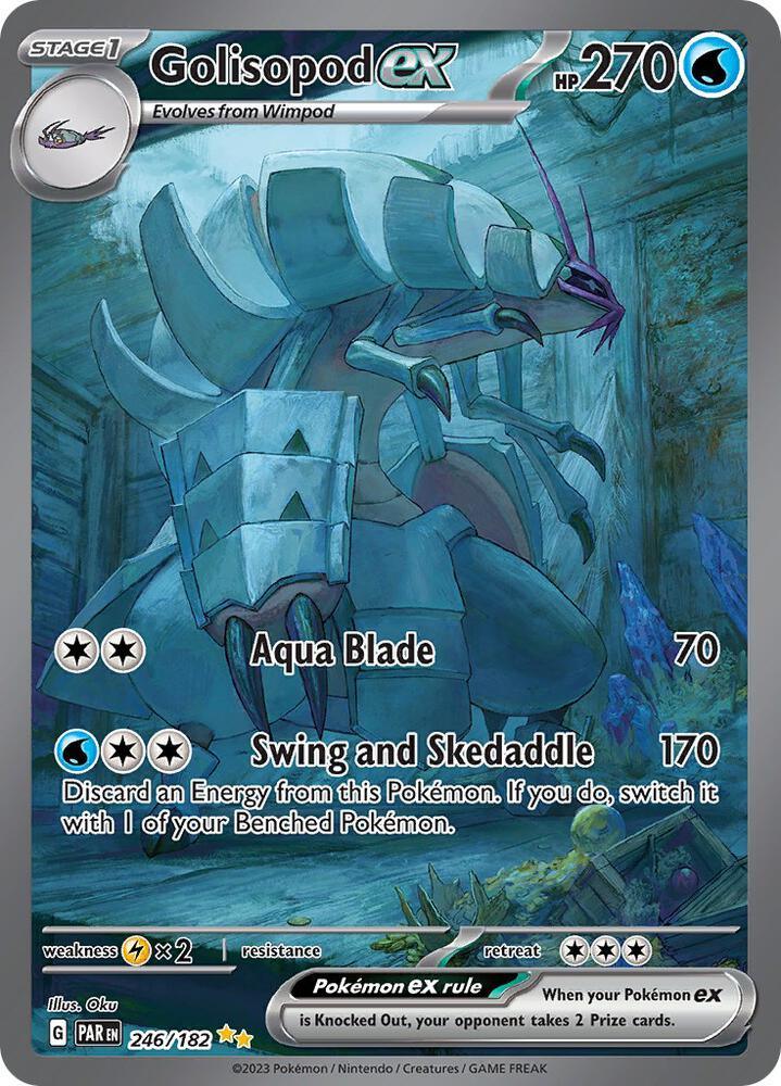 Golisopod ex (246/182) [Scarlet & Violet: Paradox Rift] (Online Only)