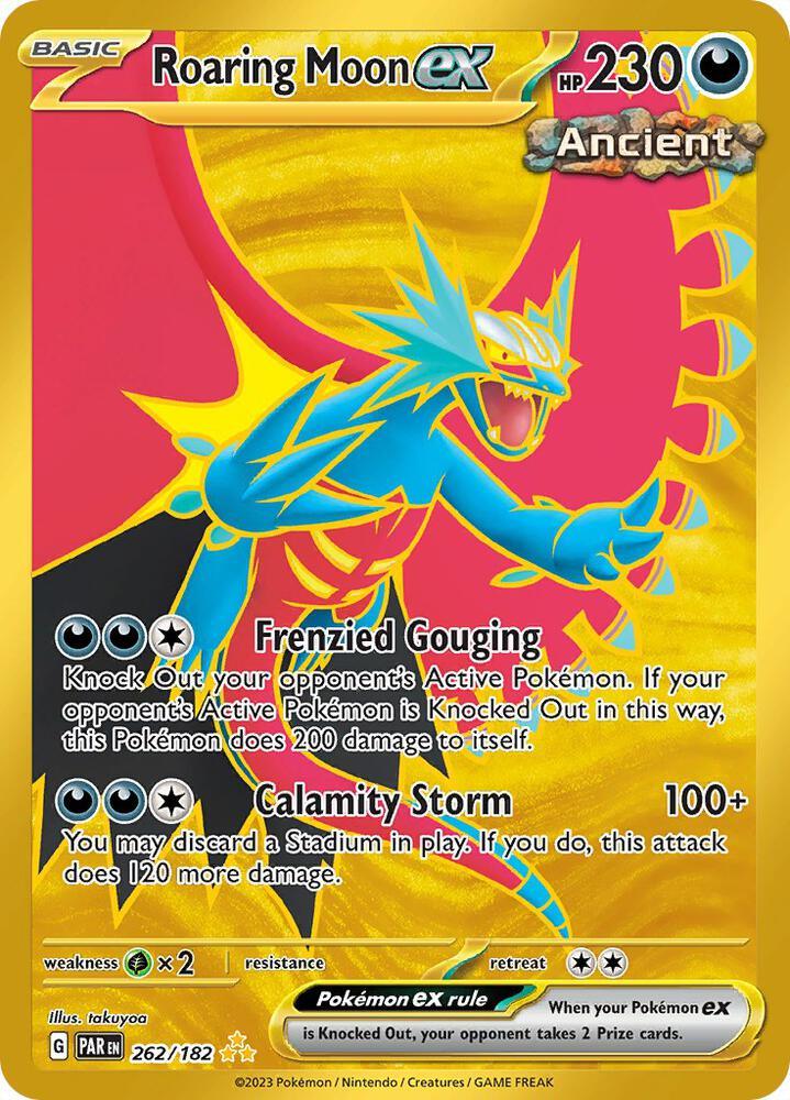 Roaring Moon ex (262/182) [Scarlet & Violet: Paradox Rift] (Online Only)