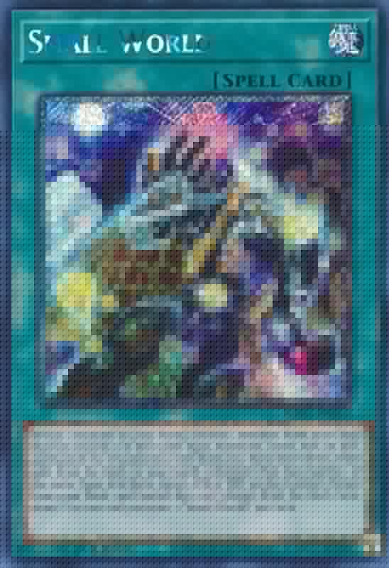 Small World [RA01-EN067] Platinum Secret Rare (ONLINE ORDER ONLY)
