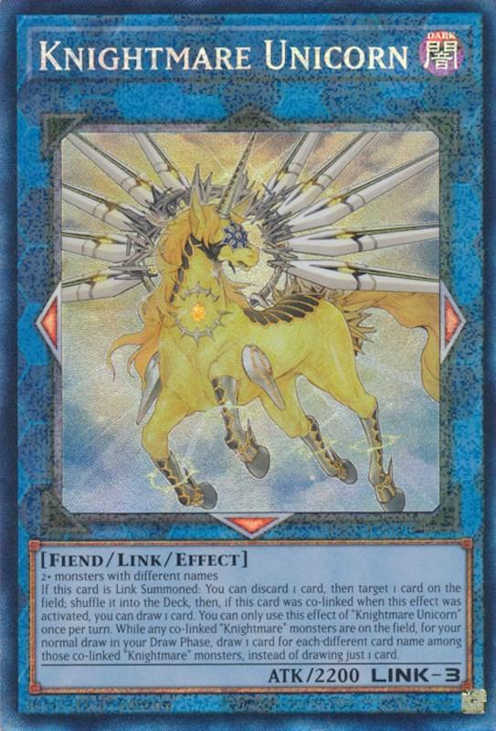 Knightmare Unicorn [RA01-EN043] Prismatic Collector's Rare (ONLINE ORDER ONLY)