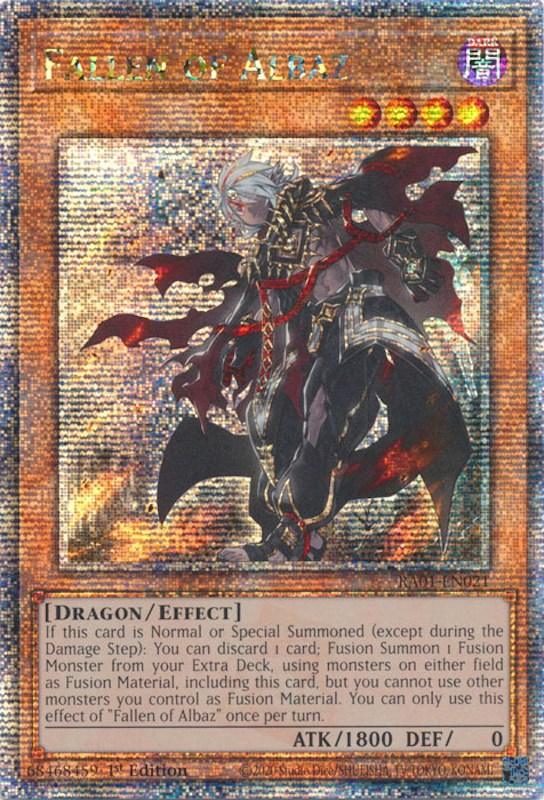 Fallen of Albaz [RA01-EN021] Quarter Century Secret Rare (ONLINE ORDER ONLY)