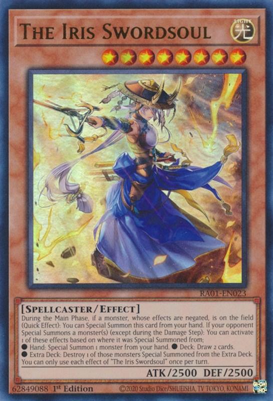 The Iris Swordsoul [RA01-EN023] Ultra Rare (ONLINE ORDER ONLY)