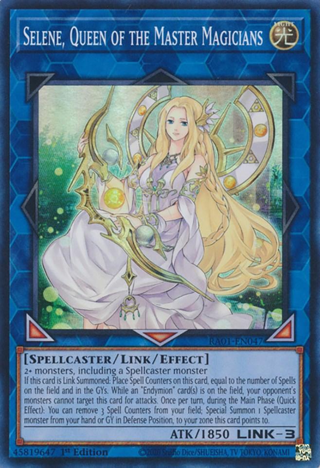 Selene, Queen of the Master Magicians [RA01-EN047] Super Rare (ONLINE ORDER ONLY)