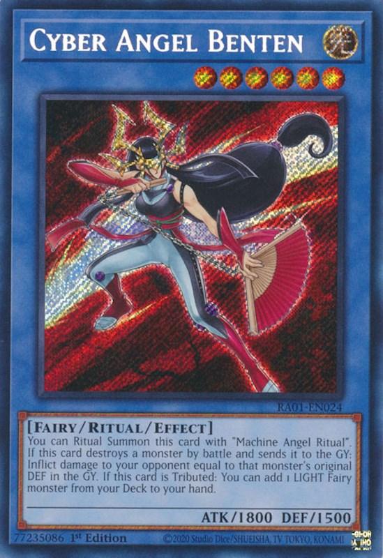 Cyber Angel Benten [RA01-EN024] Secret Rare (ONLINE ORDER ONLY)