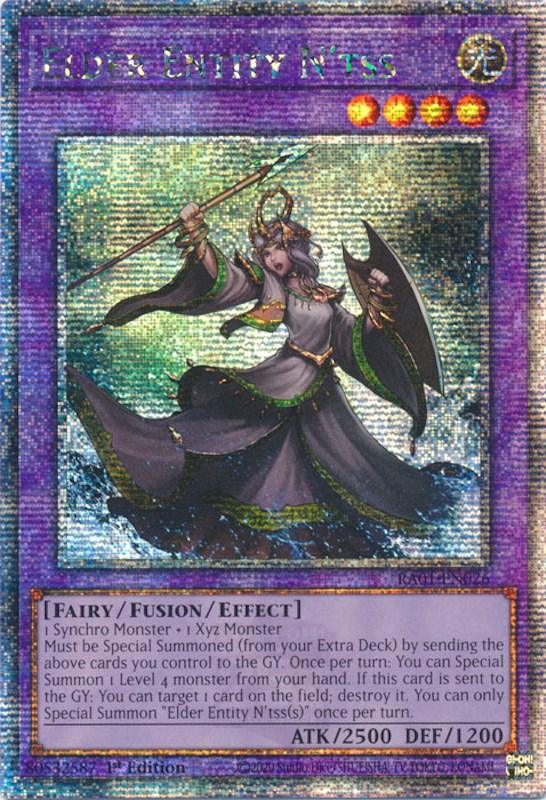 Elder Entity N'tss [RA01-EN026] Quarter Century Secret Rare (ONLINE ORDER ONLY)