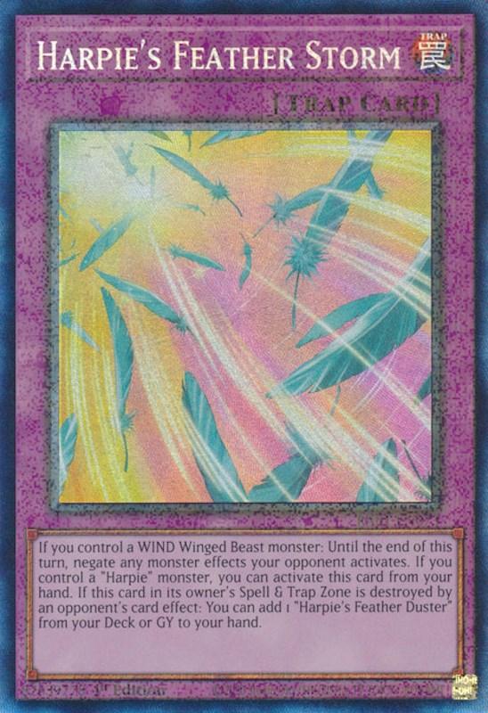 Harpie's Feather Storm [RA01-EN073] Prismatic Collector's Rare (ONLINE ORDER ONLY)