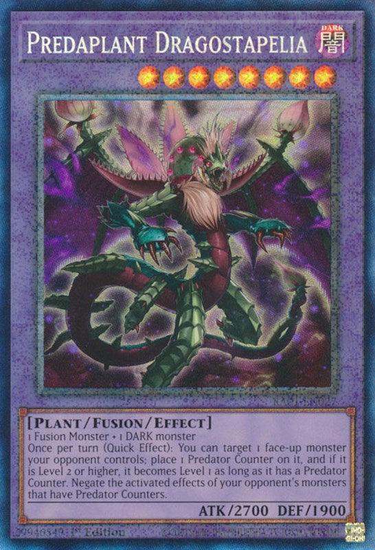 Predaplant Dragostapelia [RA01-EN027] Prismatic Collector's Rare (ONLINE ORDER ONLY)