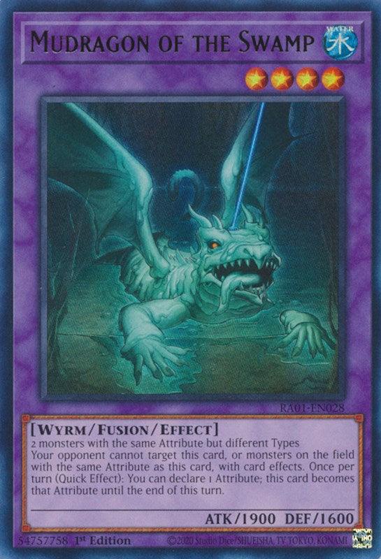 Mudragon of the Swamp [RA01-EN028] Ultra Rare (ONLINE ORDER ONLY)