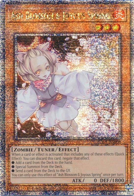 Ash Blossom & Joyous Spring [RA01-EN008] Quarter Century Secret Rare (ONLINE ORDER ONLY)