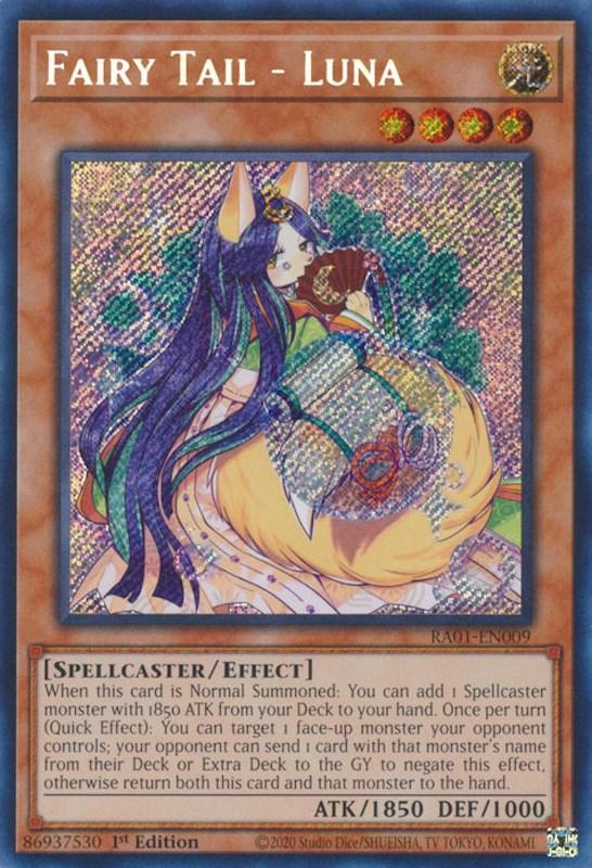 Fairy Tail - Luna [RA01-EN009] Secret Rare (ONLINE ORDER ONLY)