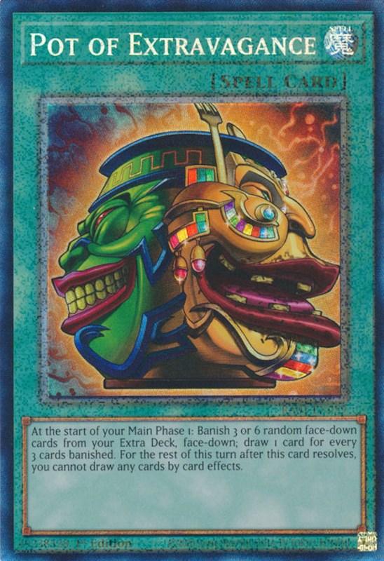 Pot of Extravagance [RA01-EN059] Prismatic Collector's Rare (ONLINE ORDER ONLY)