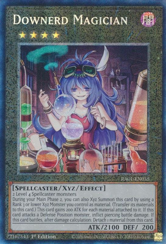 Downerd Magician [RA01-EN035] Prismatic Collector's Rare (ONLINE ORDER ONLY)