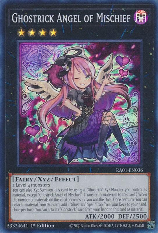 Ghostrick Angel of Mischief [RA01-EN036] Secret Rare (ONLINE ORDER ONLY)