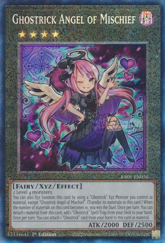 Ghostrick Angel of Mischief [RA01-EN036] Prismatic Collector's Rare (ONLINE ORDER ONLY)
