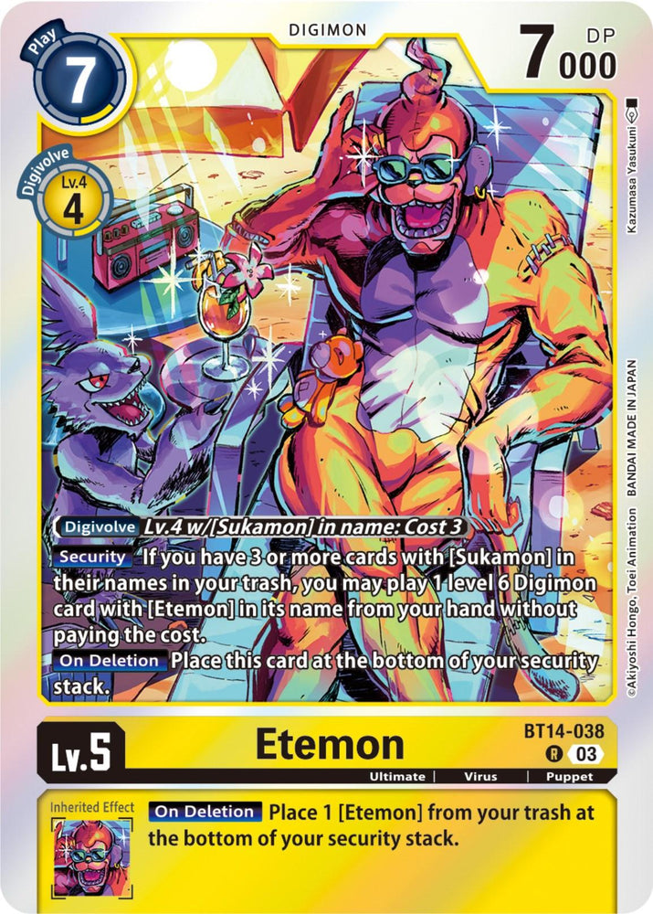 Etemon [BT14-038] [Blast Ace] (ONLINE ORDER ONLY)