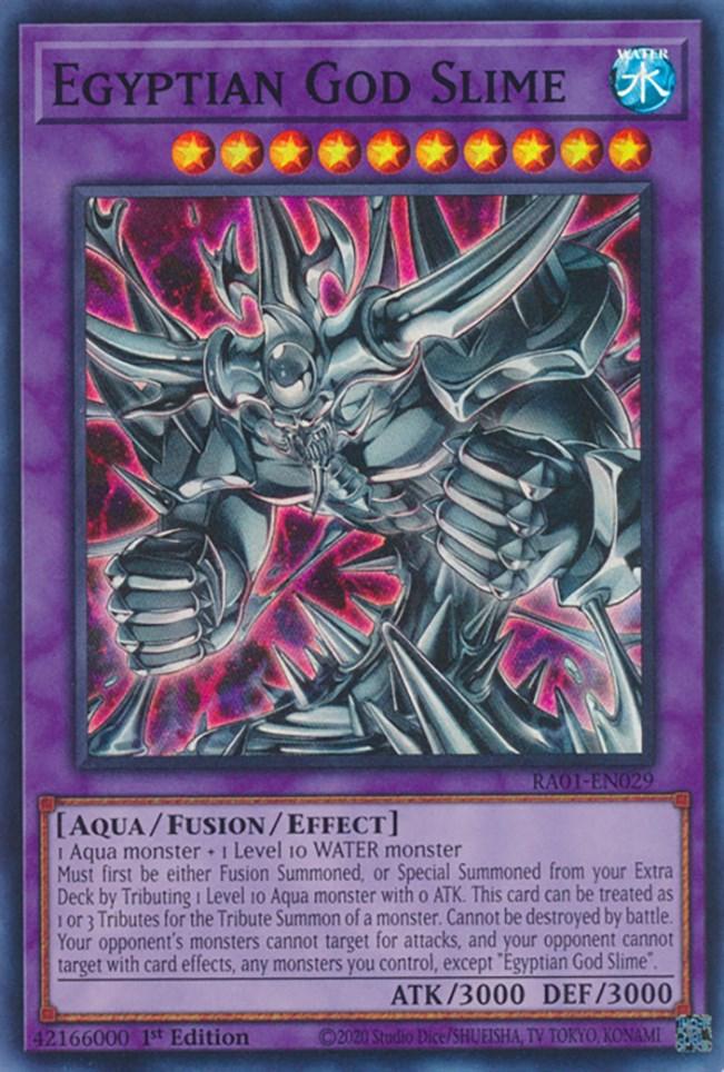 Egyptian God Slime [RA01-EN029] Super Rare (ONLINE ORDER ONLY)