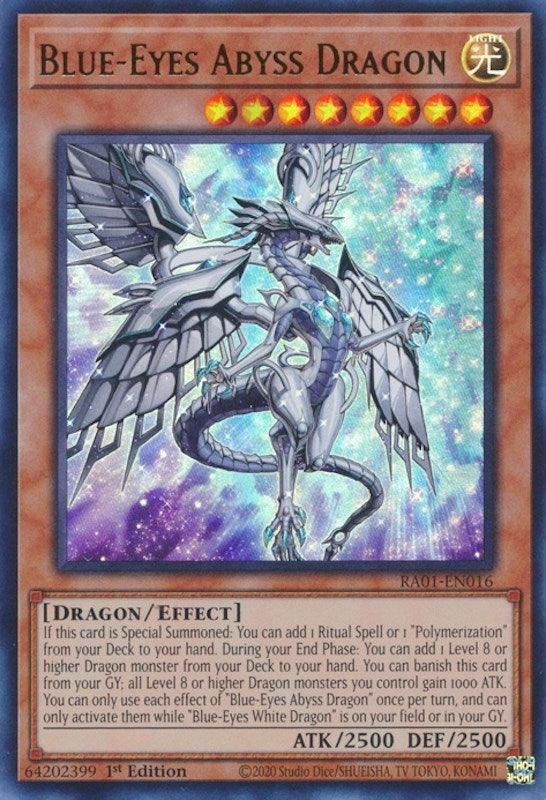Blue-Eyes Abyss Dragon [RA01-EN016] Ultra Rare (ONLINE ORDER ONLY)