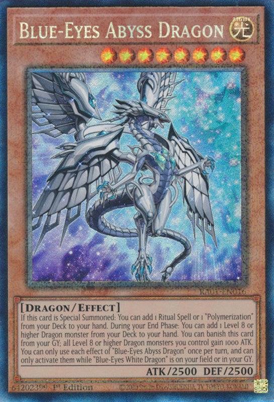 Blue-Eyes Abyss Dragon [RA01-EN016] Prismatic Collector's Rare (ONLINE ORDER ONLY)