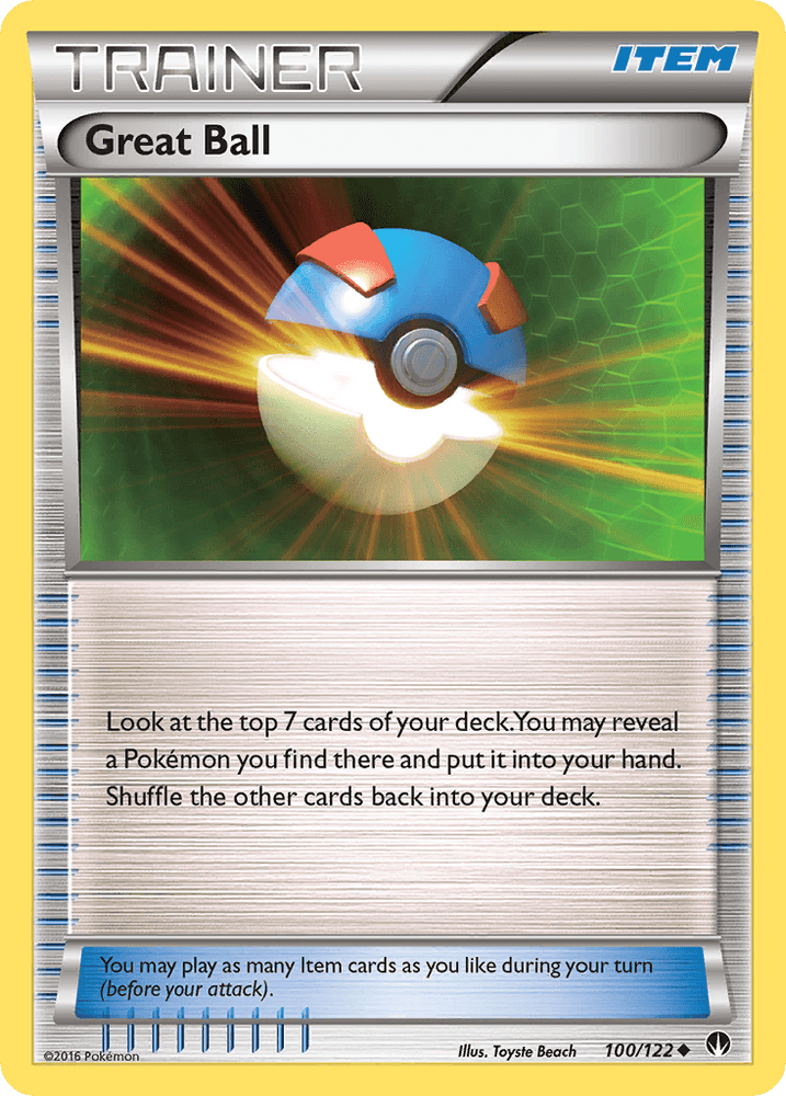 Great Ball (100/122) [XY: BREAKpoint] (Online Only)