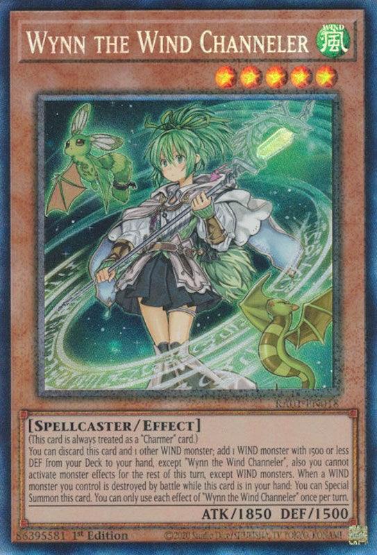 Wynn the Wind Channeler [RA01-EN018] Prismatic Collector's Rare (ONLINE ORDER ONLY)