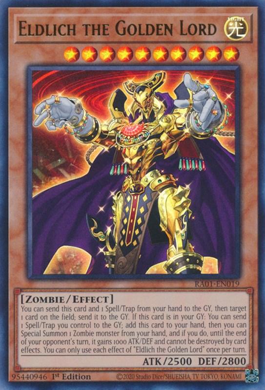 Eldlich the Golden Lord [RA01-EN019] Ultra Rare (ONLINE ORDER ONLY)