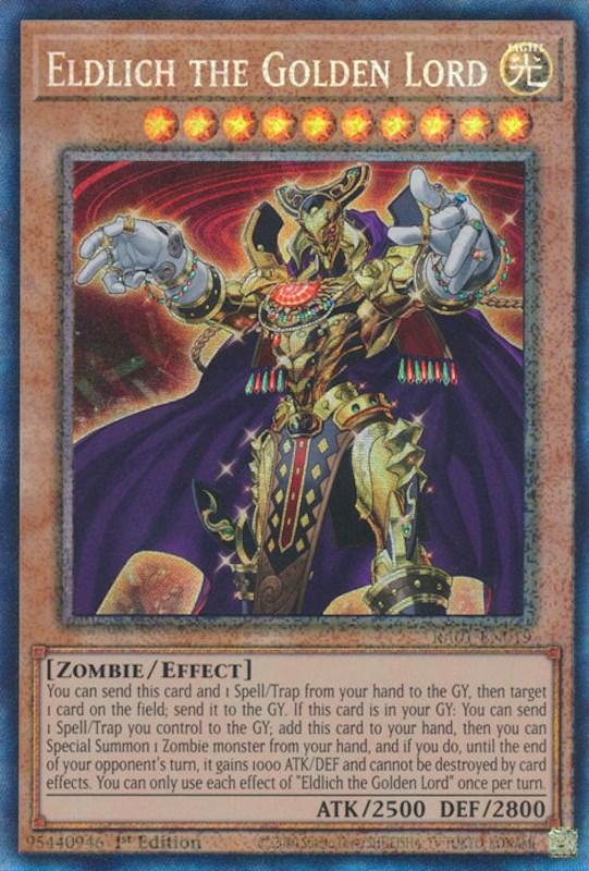 Eldlich the Golden Lord [RA01-EN019] Prismatic Collector's Rare (ONLINE ORDER ONLY)