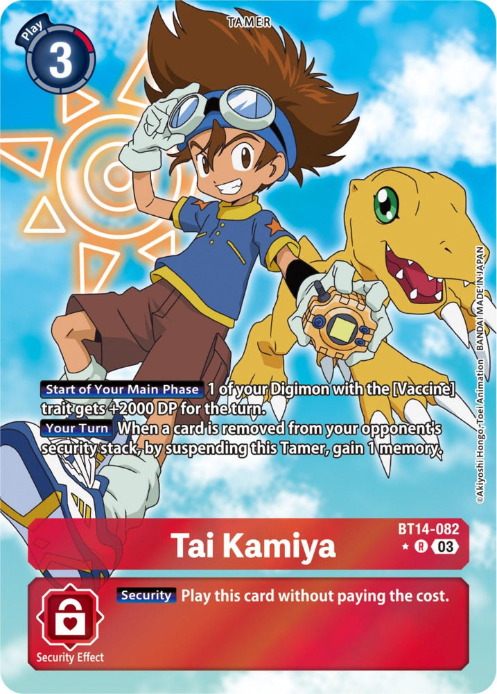 Tai Kamiya [Bt14-082] (Alternate Art) [Blast Ace] (ONLINE ORDER ONLY)