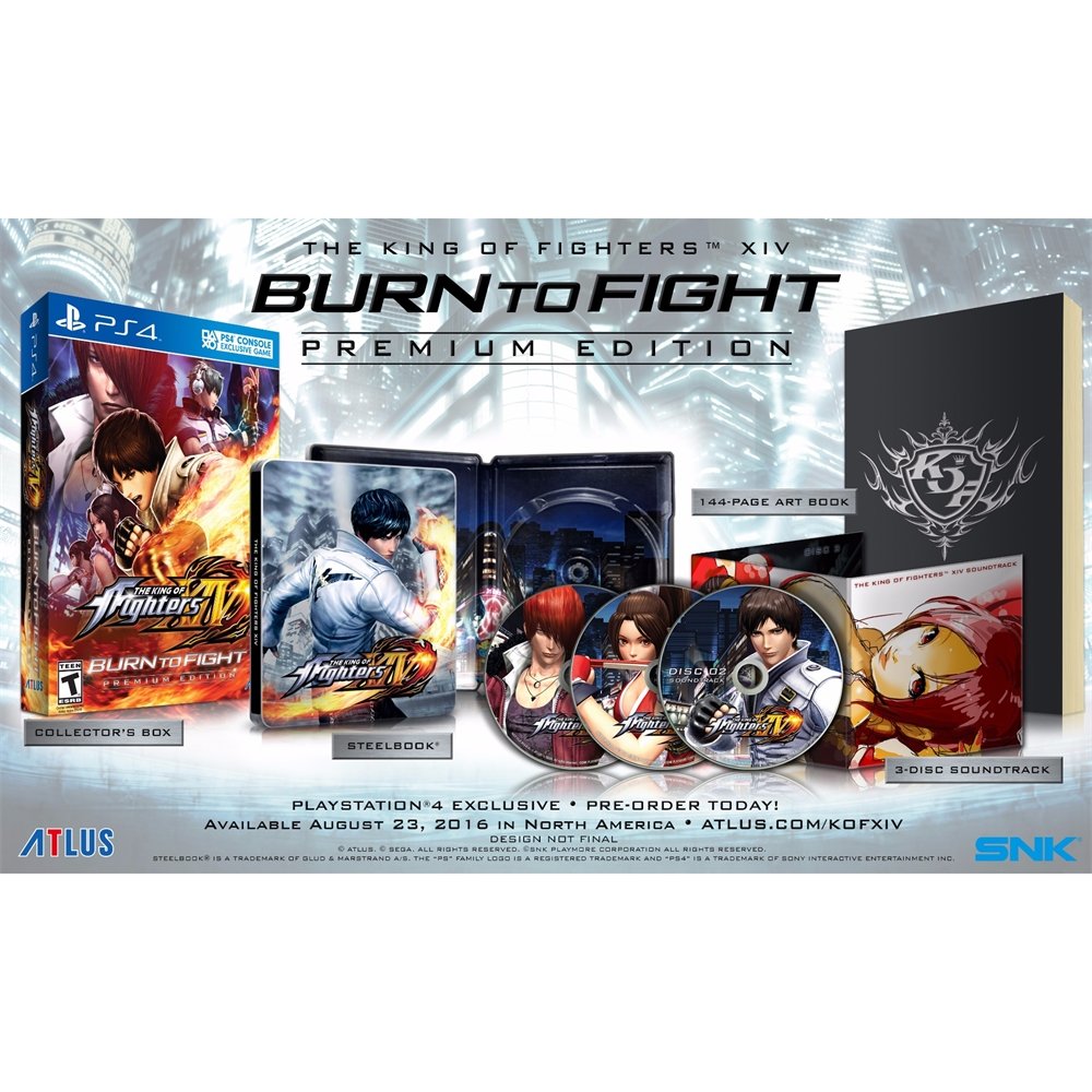 The King of Fighters XIV (Premium Edition) (PlayStation 4) (Online Order Only)
