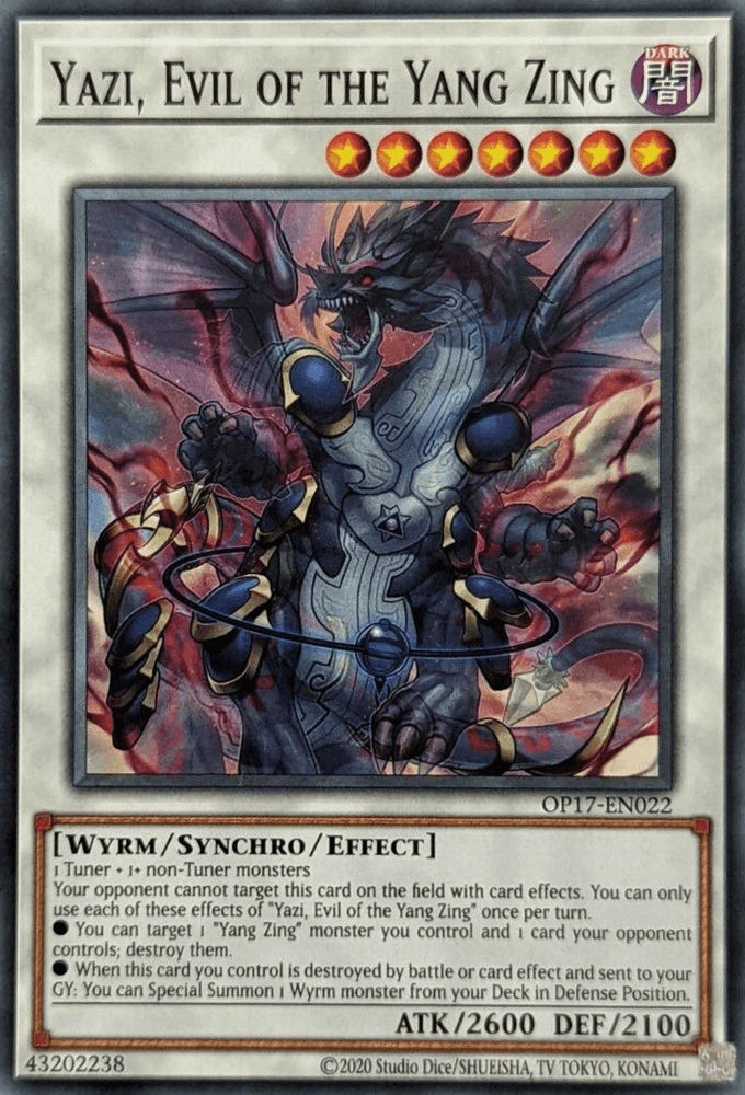 Yazi, Evil of the Yang Zing [OP17-EN022] Common (ONLINE ORDER ONLY)