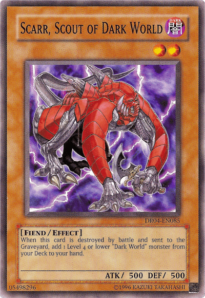 Scarr, Scout of Dark World [DR04-EN085] Common (ONLINE ORDER ONLY)