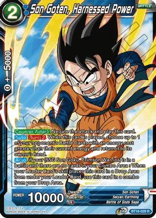 Son Goten, Harnessed Power (BT16-029) [Realm of the Gods] (ONLINE ORDER ONLY)