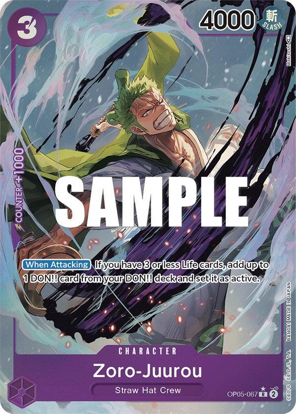 Zoro-Juurou (Alternate Art) [Awakening of the New Era] (ONLINE ORDER ONLY)