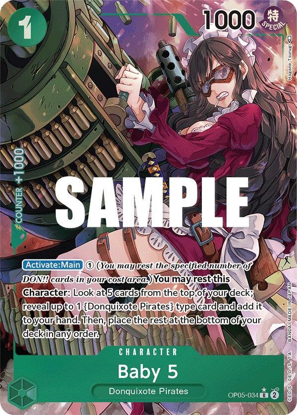 Baby 5 (Alternate Art) [Awakening of the New Era] (ONLINE ORDER ONLY)