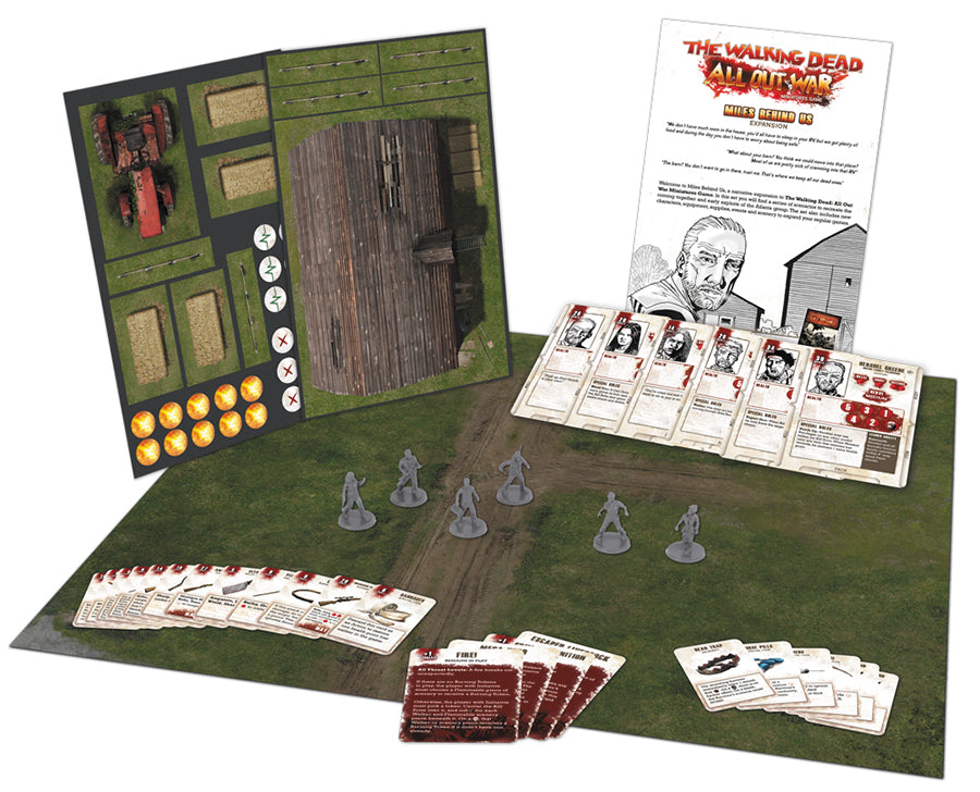 The Walking Dead: All Out War - Miles Behind Us Expansion (ONLINE ORDER ONLY)