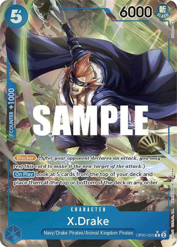 X.Drake (Alternate Art) [Awakening of the New Era] (ONLINE ORDER ONLY)