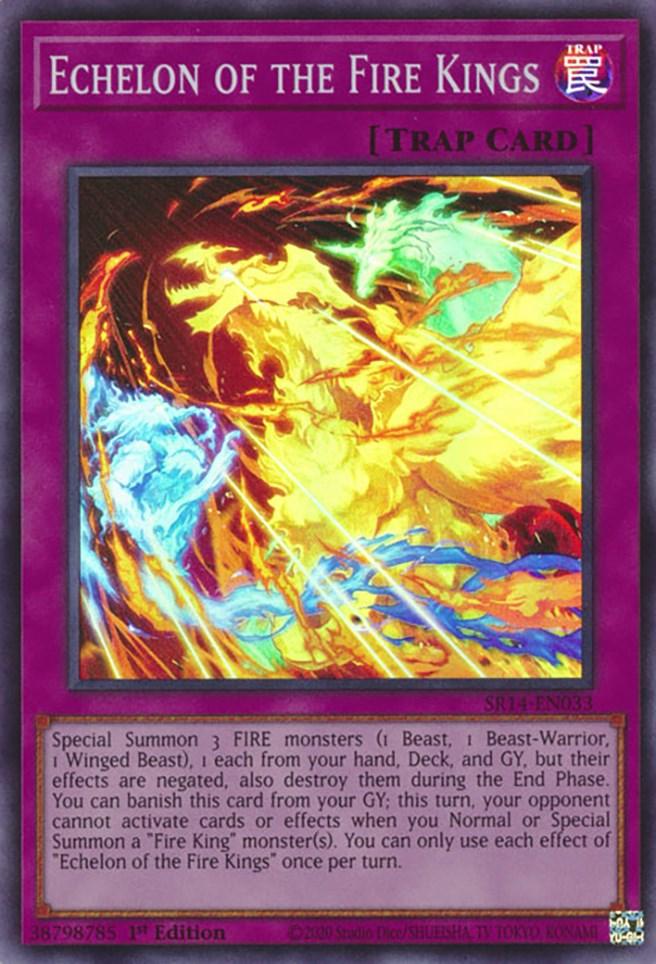 Echelon of the Fire Kings [SR14-EN033] Super Rare (ONLINE ORDER ONLY)