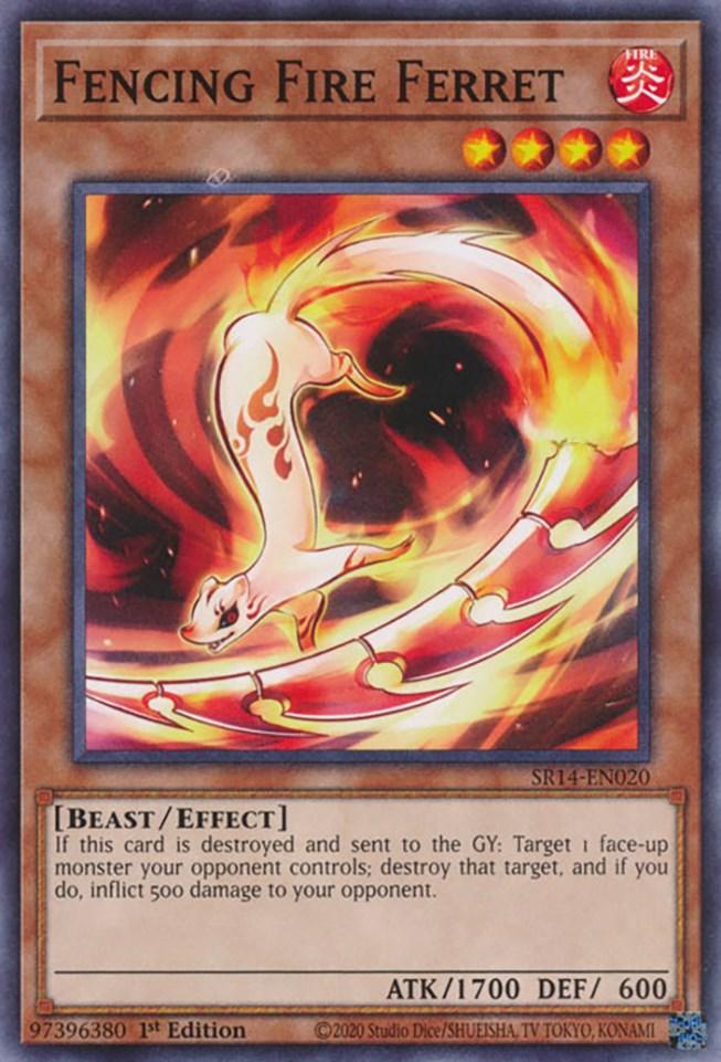 Fencing Fire Ferret [SR14-EN020] Common (ONLINE ORDER ONLY)