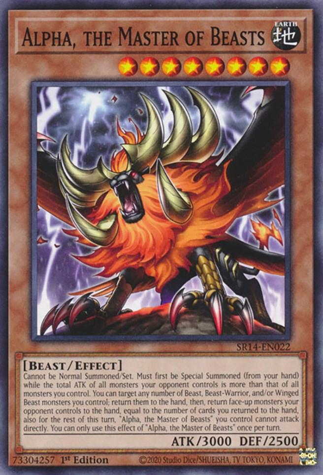 Alpha, the Master of Beasts [SR14-EN022] Common (ONLINE ORDER ONLY)