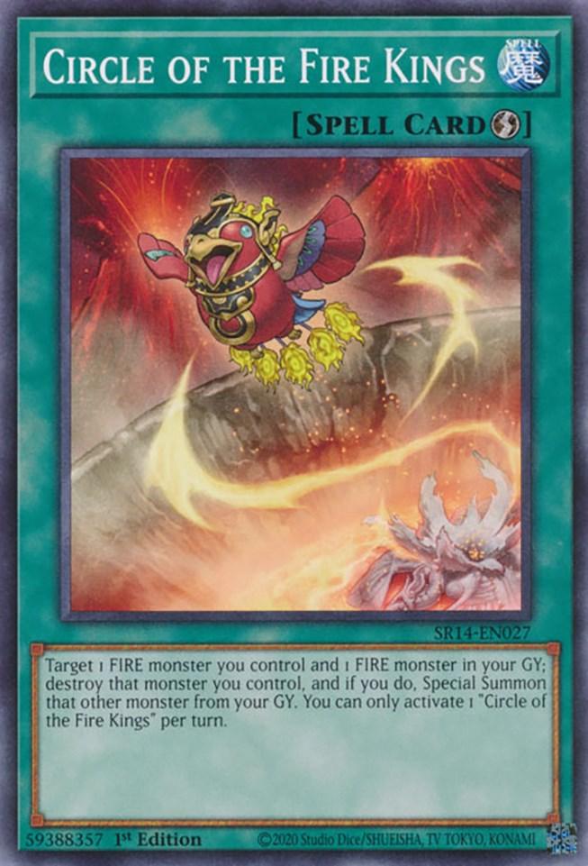 Circle of the Fire Kings [SR14-EN027] Common (ONLINE ORDER ONLY)