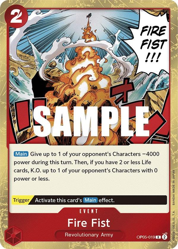 Fire Fist [Awakening of the New Era] (ONLINE ORDER ONLY)